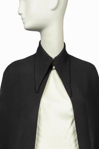 Two Haute Couture Items: Coat Attributed to Pierre Cardin, Jacques Griffe Cape, 1940-70s