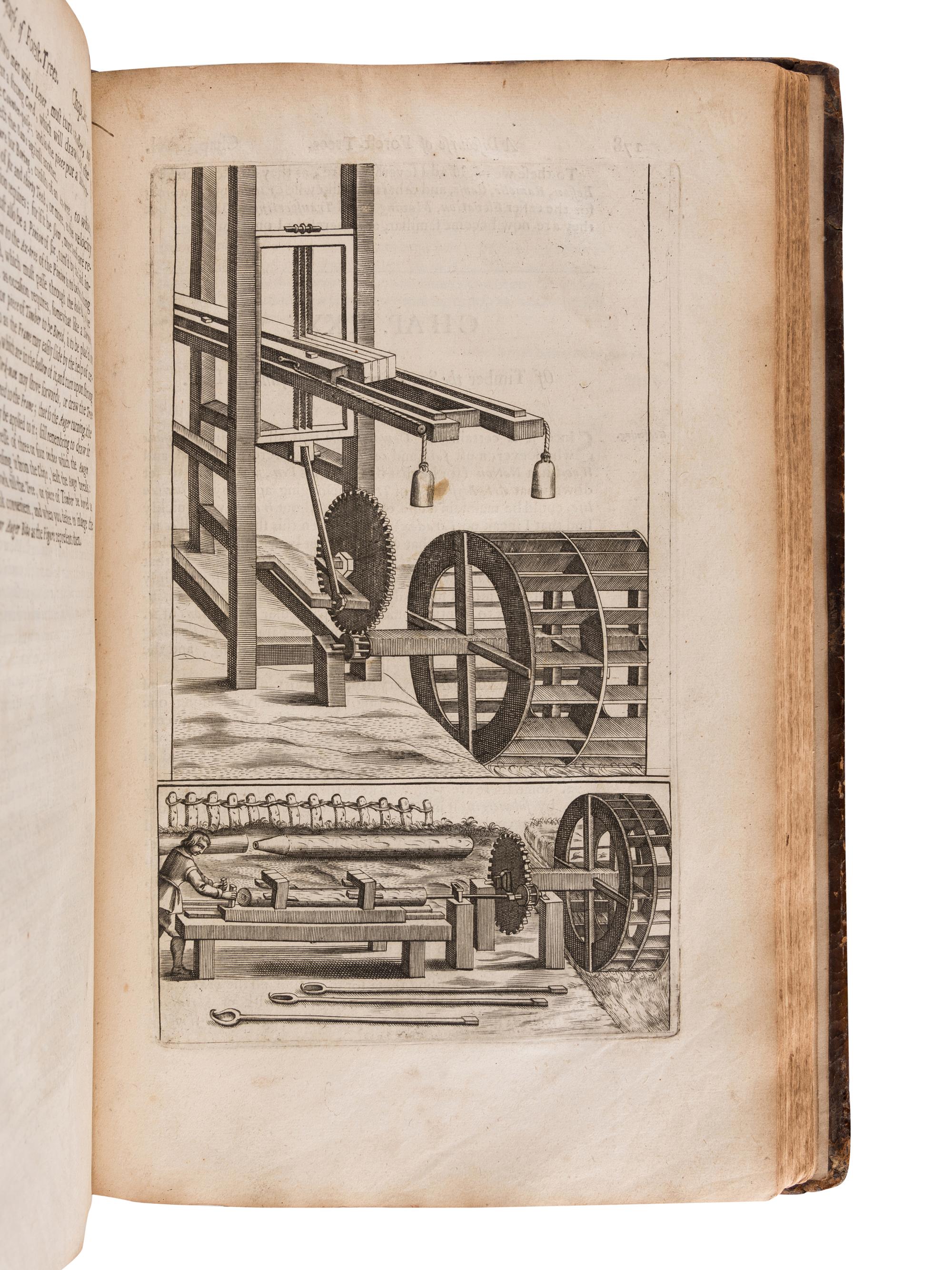 EVELYN, John (1620-1706). Sylva, or a Discourse of Forest Trees, and the Propagation of Timber in his Magesties Dominions. London: Jo. Martyn and Ja. Allestry, 1670.
