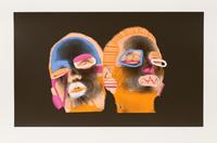 Ed Paschke, (American, 1939-2004), Sepia Deux, 1988