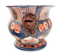 An Imari Porcelain Jardinière