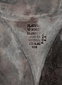 A Mexican Silver Tray