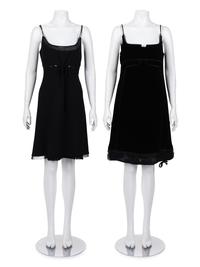 Two Chado Ralph Rucci Spaghetti Strap Dresses, 2000-10s