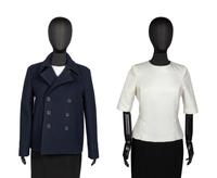 Maria Grazia for Christian Dior Pea Coat and Silk Top, 2020s
