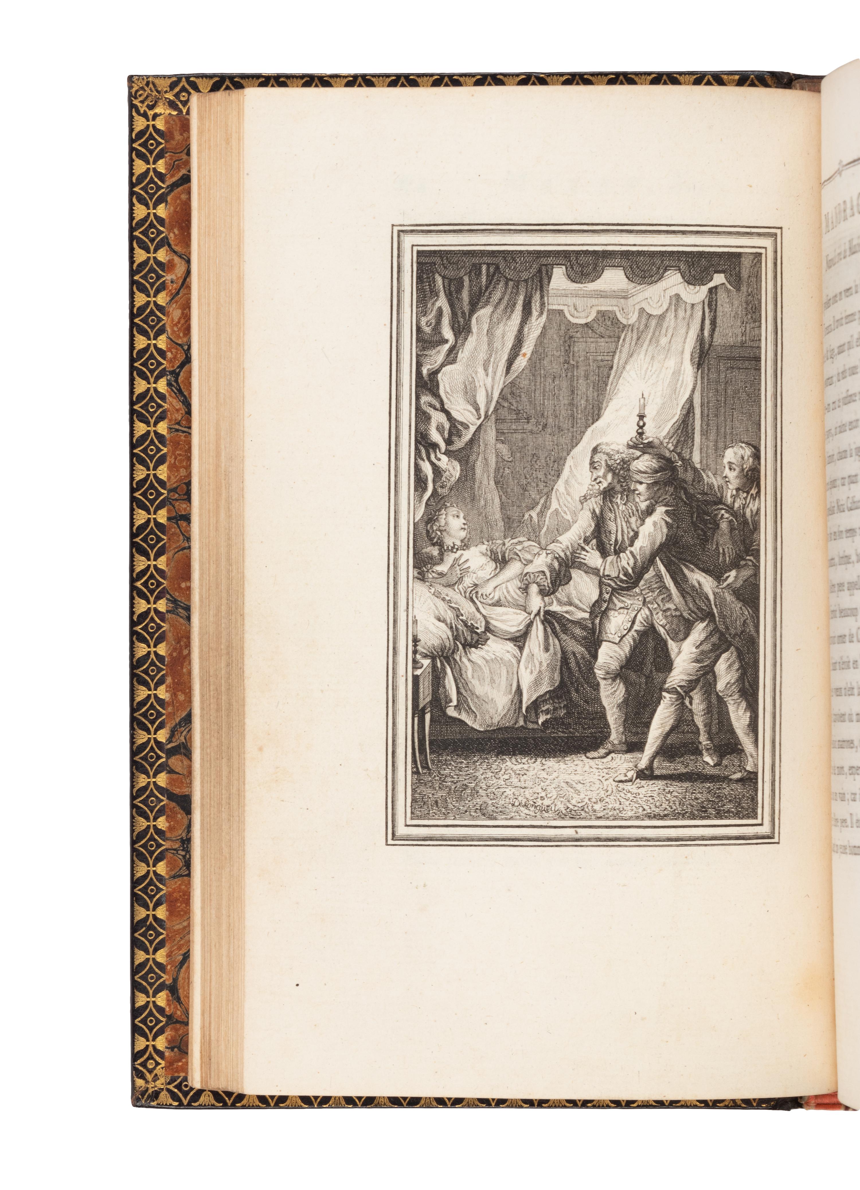 [BINDINGS]. FONTAINE, Jean de La (1621-1695). Contes et nouvelles en vers . Amsterdam [but Paris], 1764.