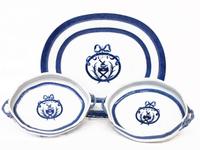 Chinese Export porcelain blue and white tablewares first half 19th century