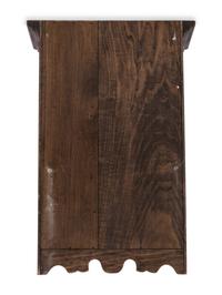A Grain Painted Hanging Cupboard