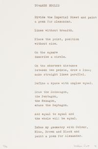 William Scott, (British, 1913-1989), A pair of works from A Poem for Alexander, 1972