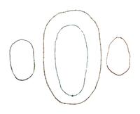 Four Egyptian Bead and Faience Necklaces