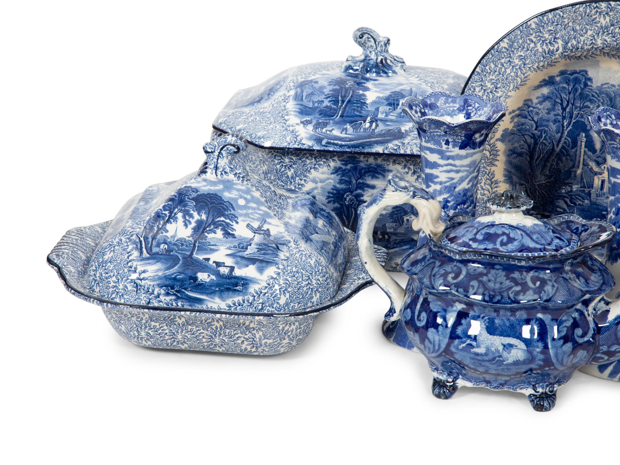 A J. Kent Fenton Ironstone Dinner Service