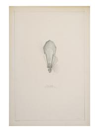 A Collection of Pencil and Ink Prototype Drawings for Beardslee Chandelier Co.