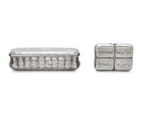A Group of Five Continental Silver Items