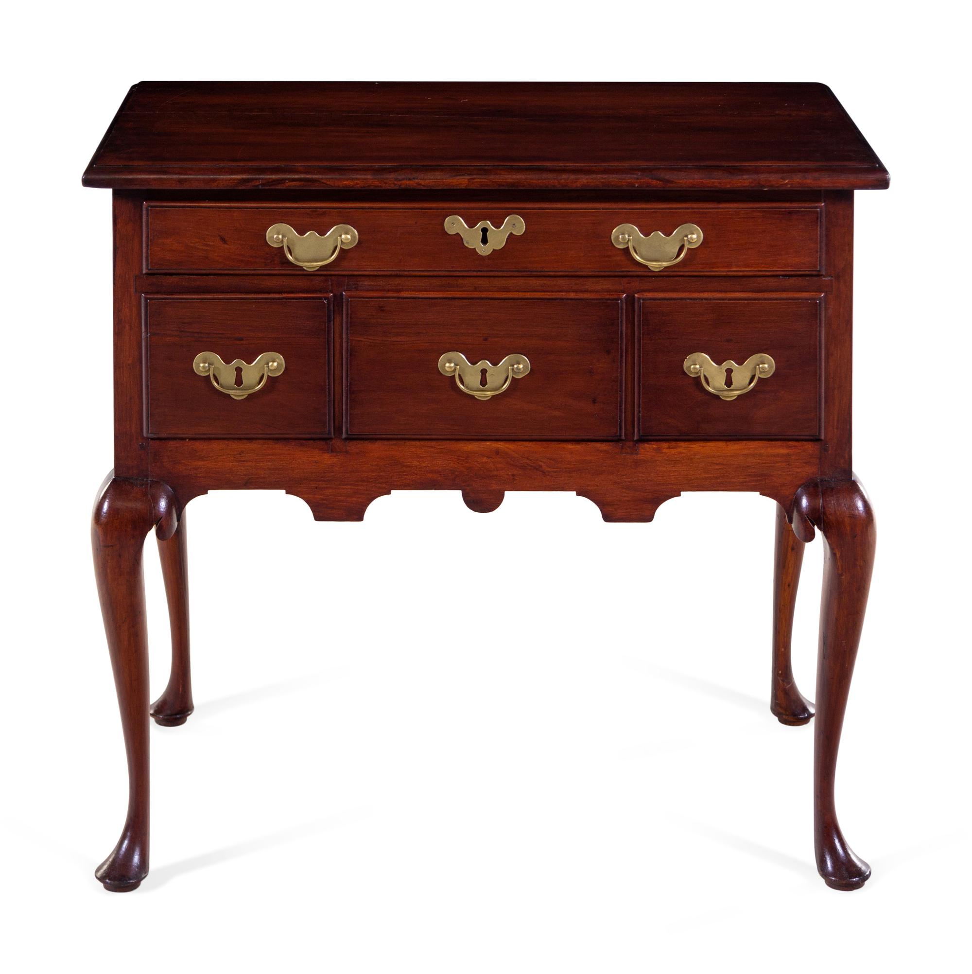 A Chippendale Cherry Dressing Table