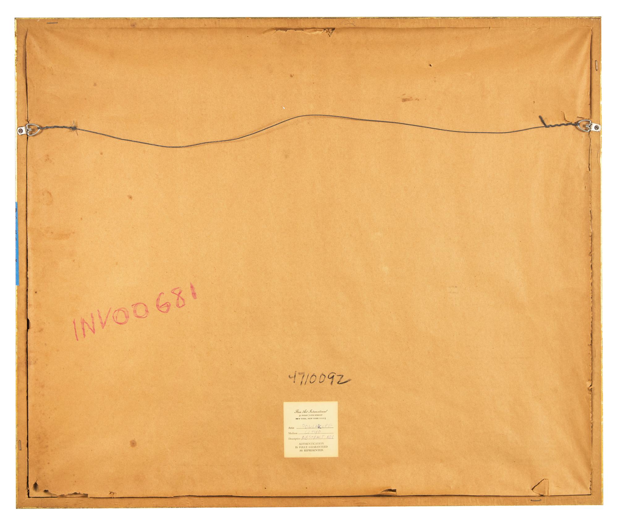 Composition Grise, Rouge et Verte , 1954