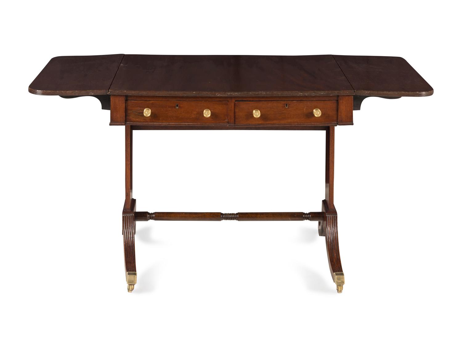 A Regency Mahogany Sofa Table