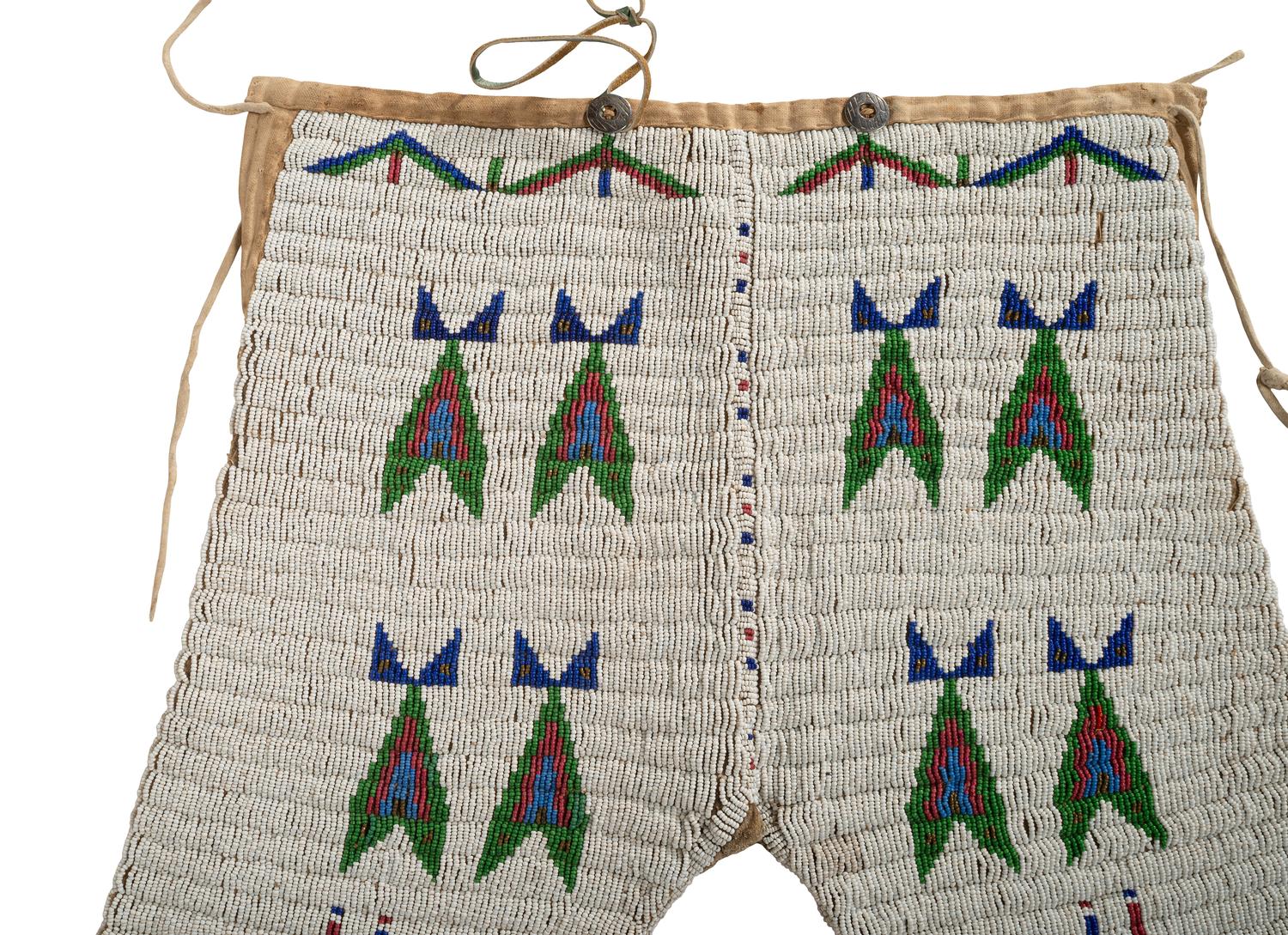 Cheyenne Child's Beaded Hide Pants