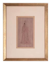 Four Indian Miniature Drawings