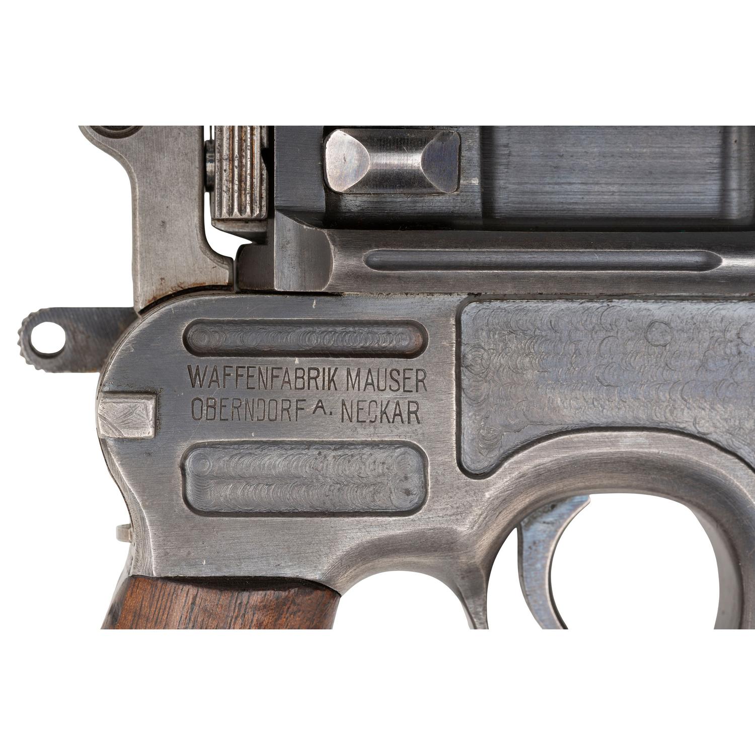 **Commercial Mauser C96 Pistol with Holster/Shoulder Stock