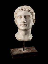 A Marble Roman Bust — AFTER THE ANTIQUE