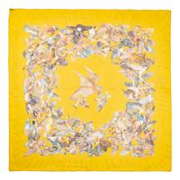 Three Hermès 90cm Silk Chiffon Scarves
