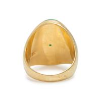 Yellow Gold and Jade Ring
