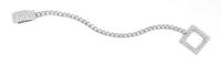 An 18 Karat White Gold and Diamond Demi-Parure, 78.00 dwts.
