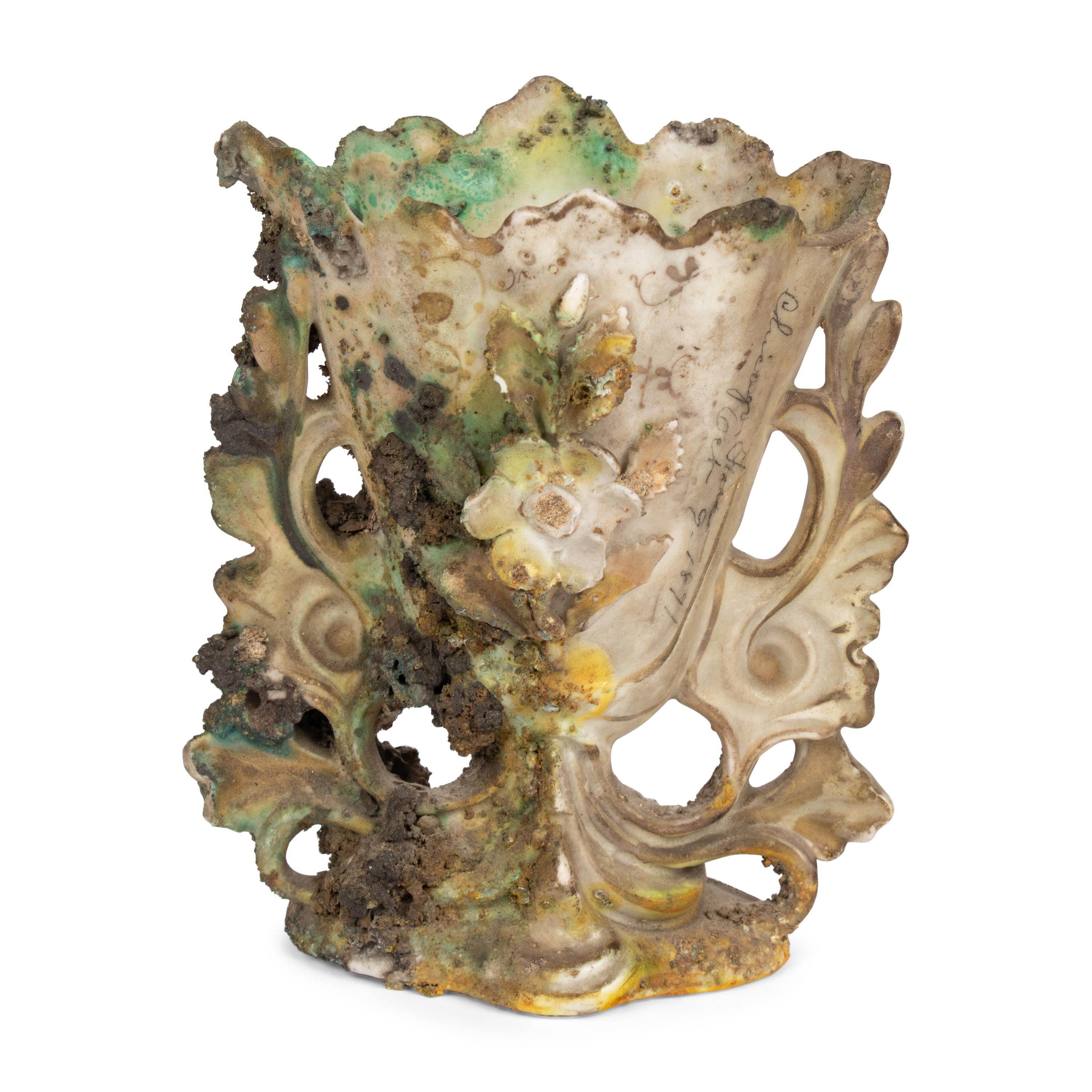 [Chicago Fire]. A group of artifacts salvaged from the wreckage of the Great Chicago Fire, comprising: