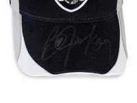 A Group of Two Bo Jackson Signed Autograph Los Angeles Raiders Hats (Beckett Authentication Services Certified)