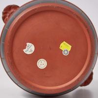 A Wedgwood Rosso Antico Barrel-Form Wine Cooler UK, circa 1800