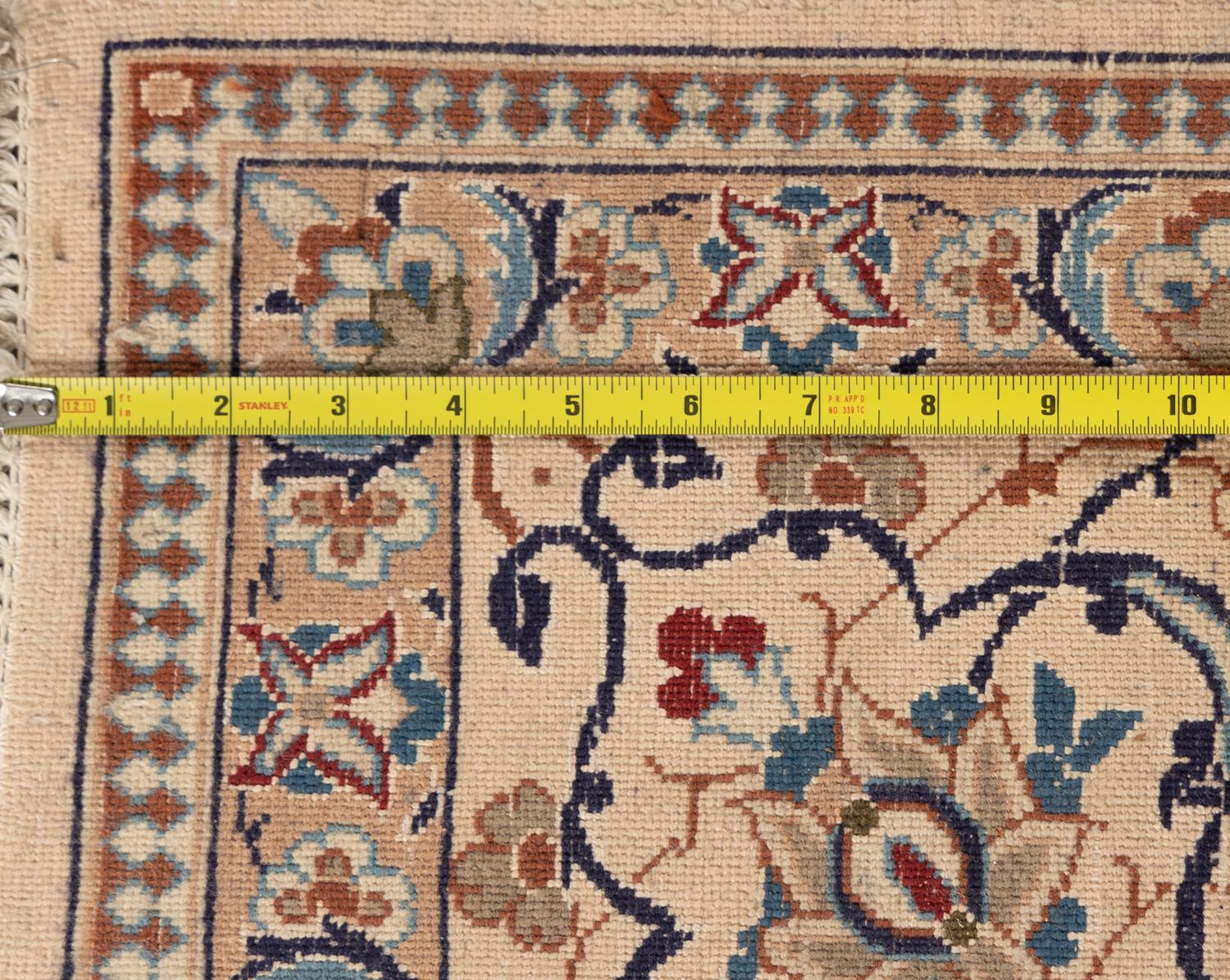 A Nain Wool Rug