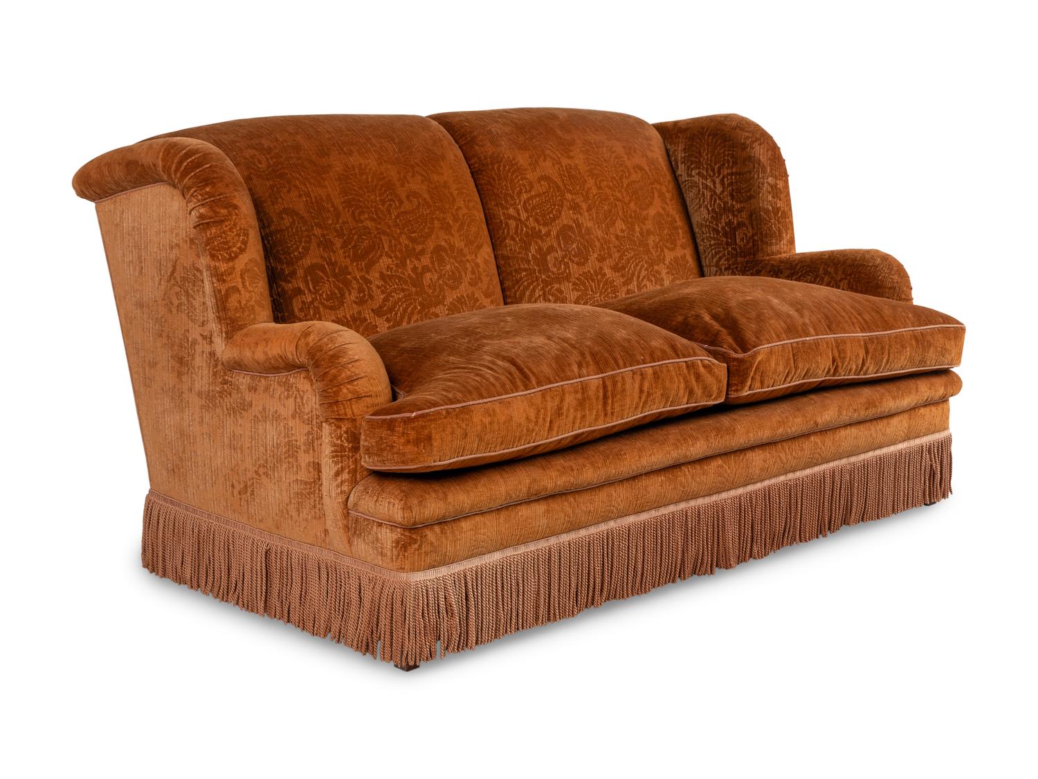 A Contemporary Upholstered Sofa