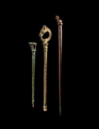 Six Near Eastern and Western Asiatic Bronze Items