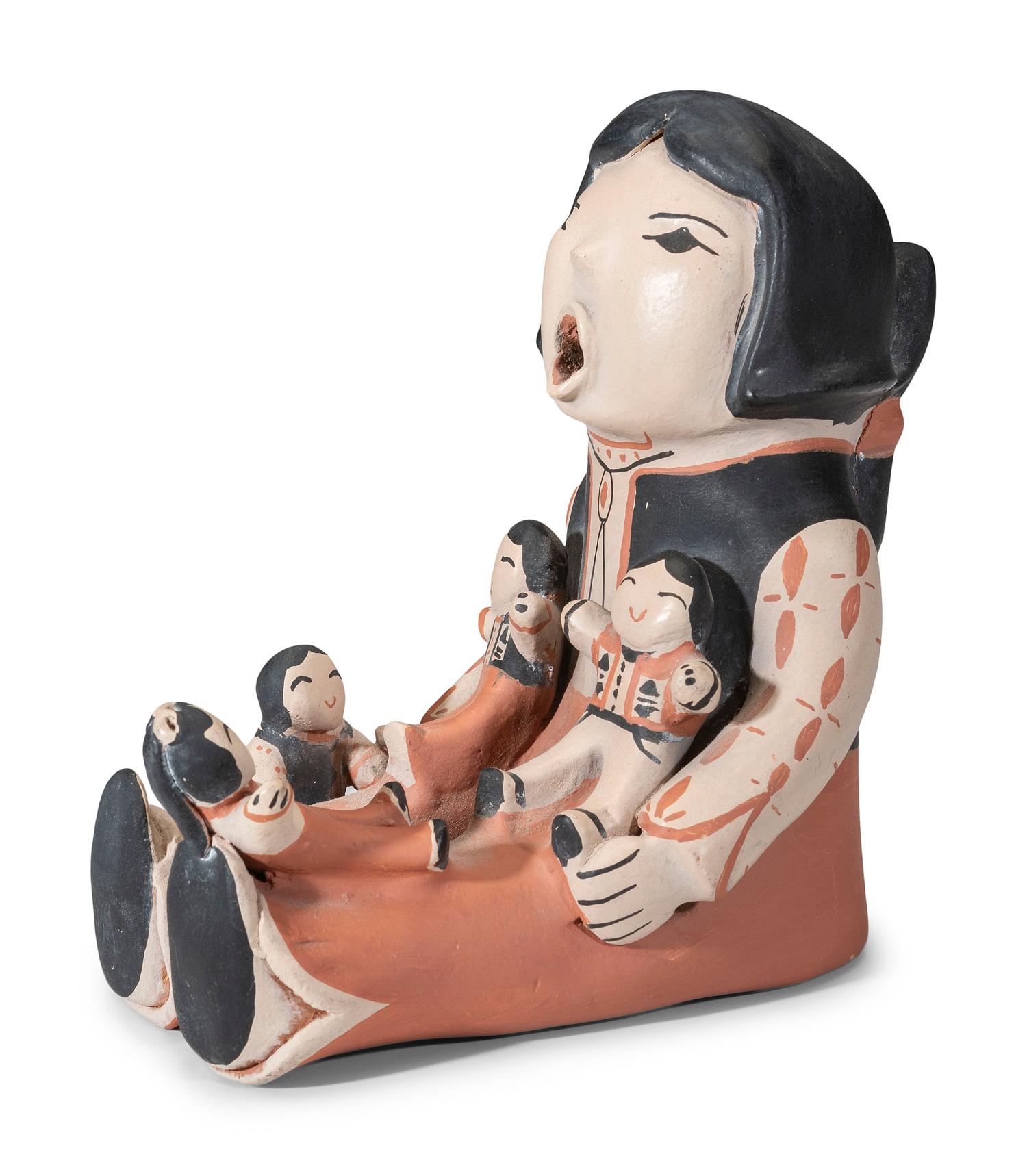 Pottery Storyteller Figure