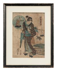A Group of Four Japanese Woodblock Prints