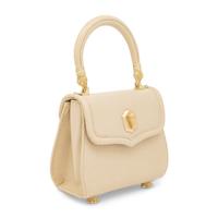 Kieselstein-Cord, Cream Leather Handbag