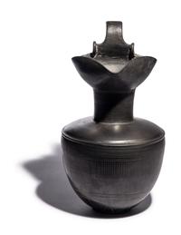 An Etruscan Bucchero Oinochoe