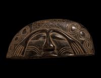 A Kuba Wood Cosmetic Lidded Box (Tukula)