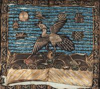 12 Chinese Embroidered and Woven Textile Panels