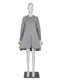 Christian Dior Gray Swing Coat, c. 2016