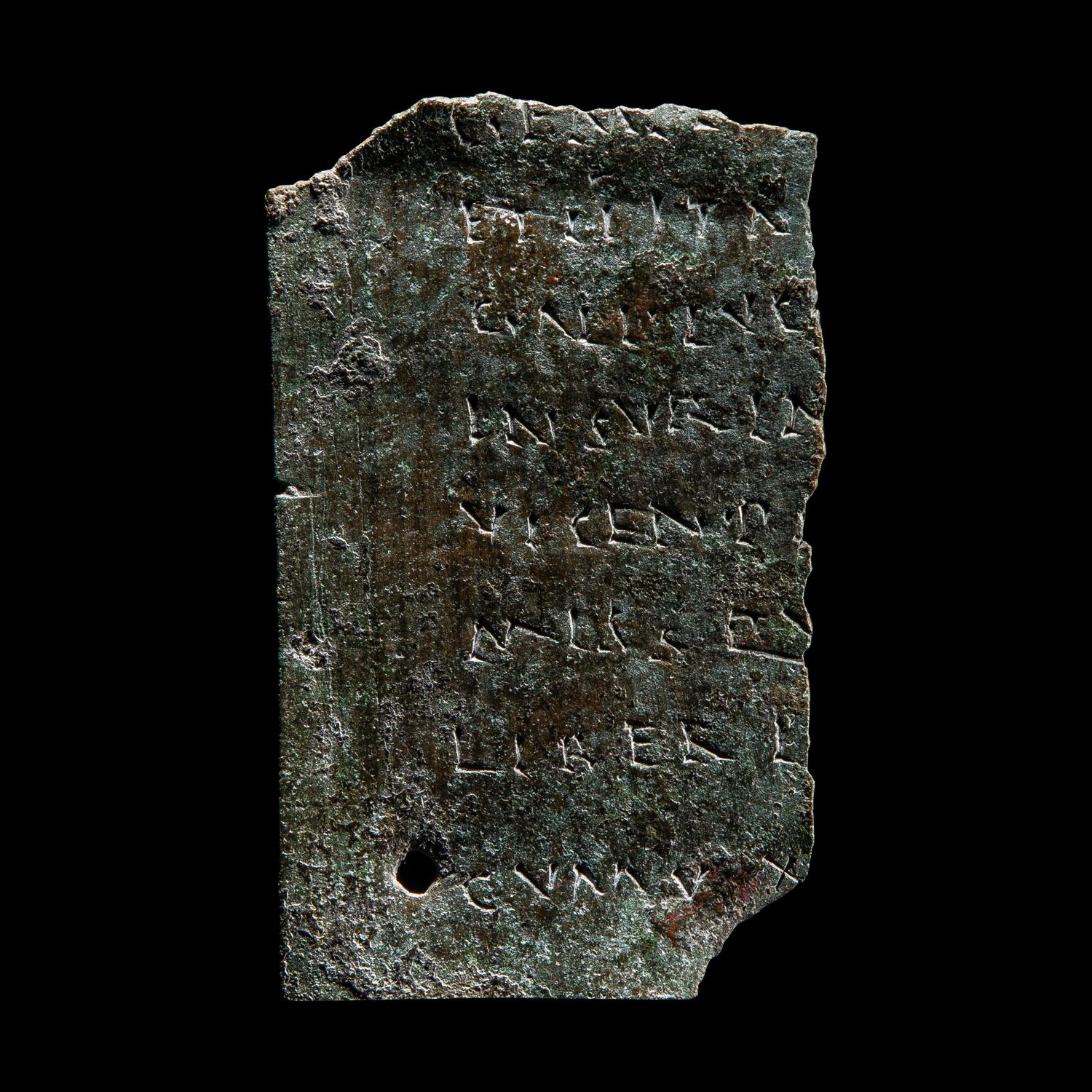 A Roman Bronze Military Diploma for Auxiliaries in Syria