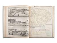 [MAPS & ATLASES]. Caldwell’s Illustrated Historical Centennial Atlas of Washington Co ., PA. 1876.