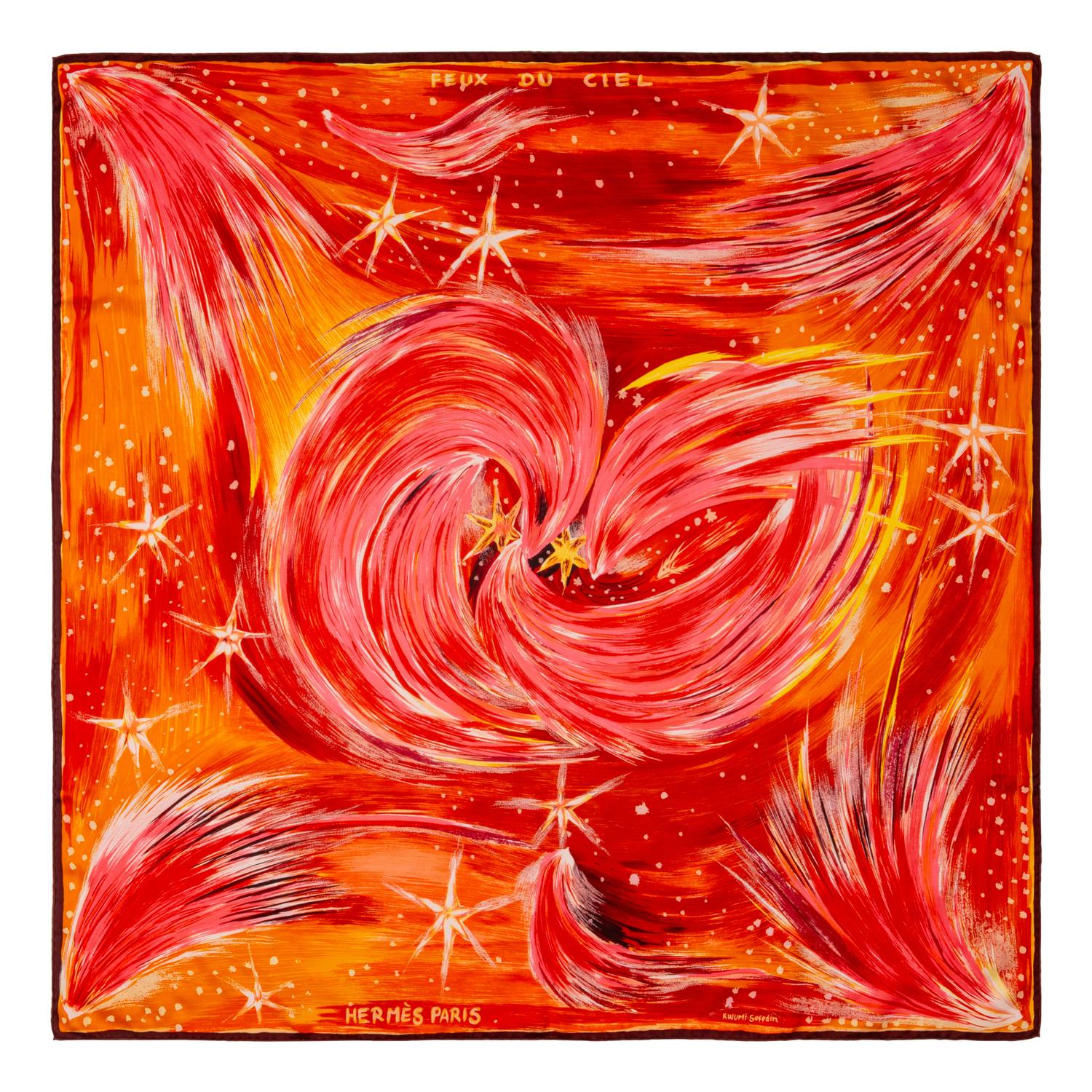 A Group of Four Hermès Scarves