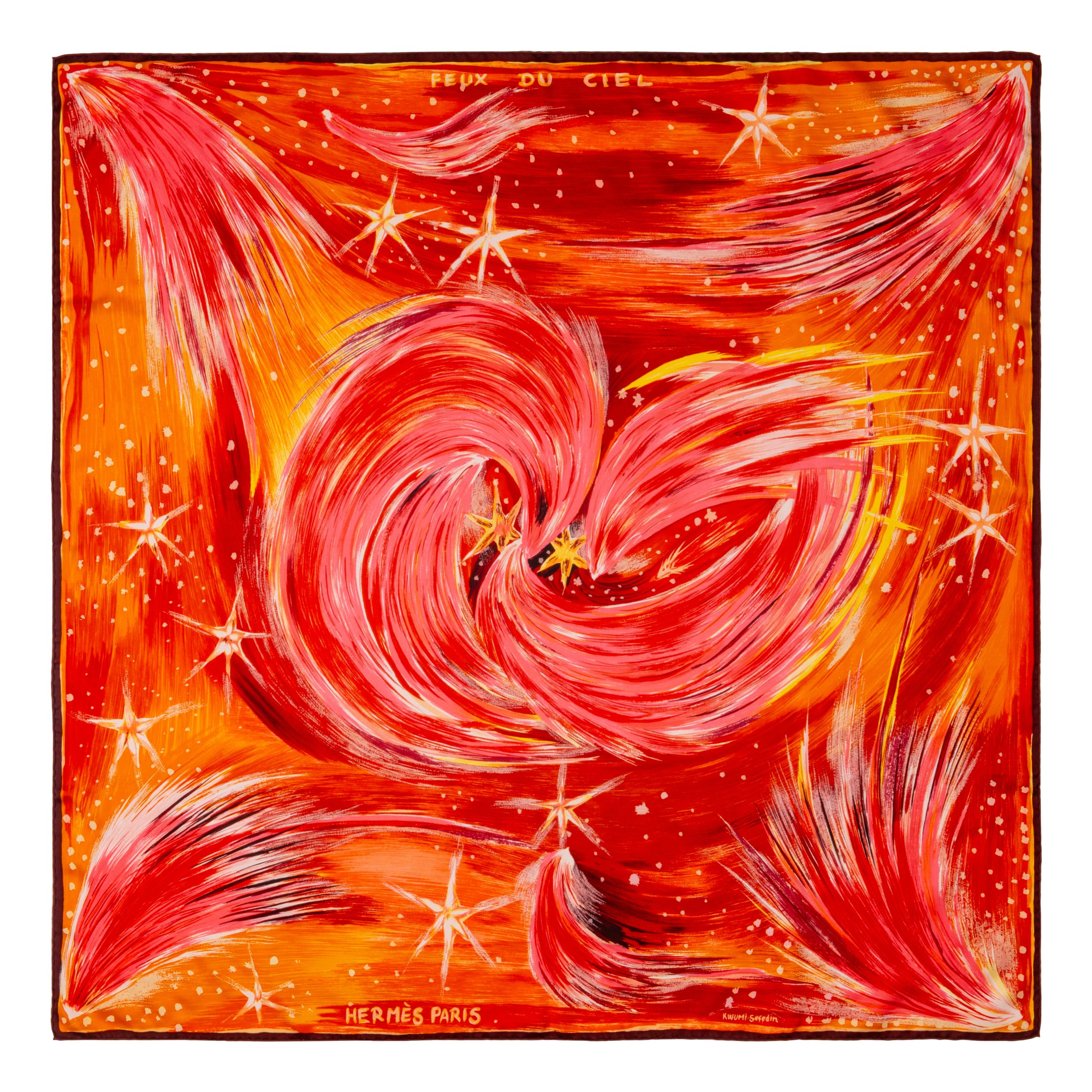 A Group of Four Hermès Scarves