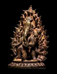 Five Nepalese Bronze Figures of Deities