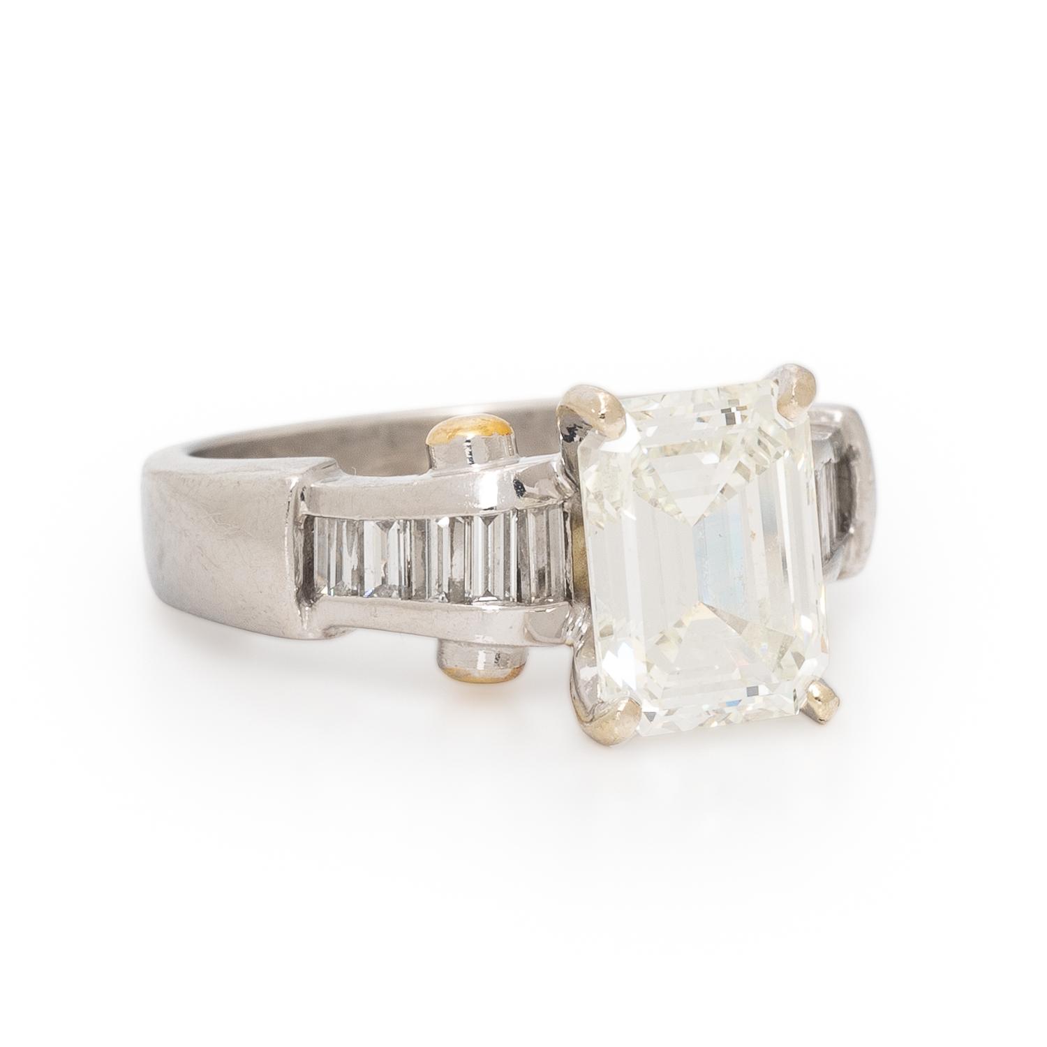 JB Star, Diamond and Platinum Ring