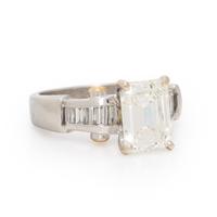 JB Star, Diamond and Platinum Ring