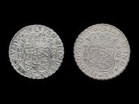 [SPANISH EMPIRE] Two 8-Reales Silver Coins