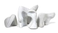 Helaine Blumenfeld, (American, b. 1942), Family, 1981, a five-part scale model of the work at the Henry Reuss Federal Plaza, Milwaukee,