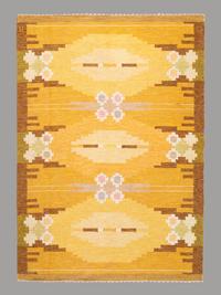 'Örbyhus' Flatweave Rug Sweden, c. 1960