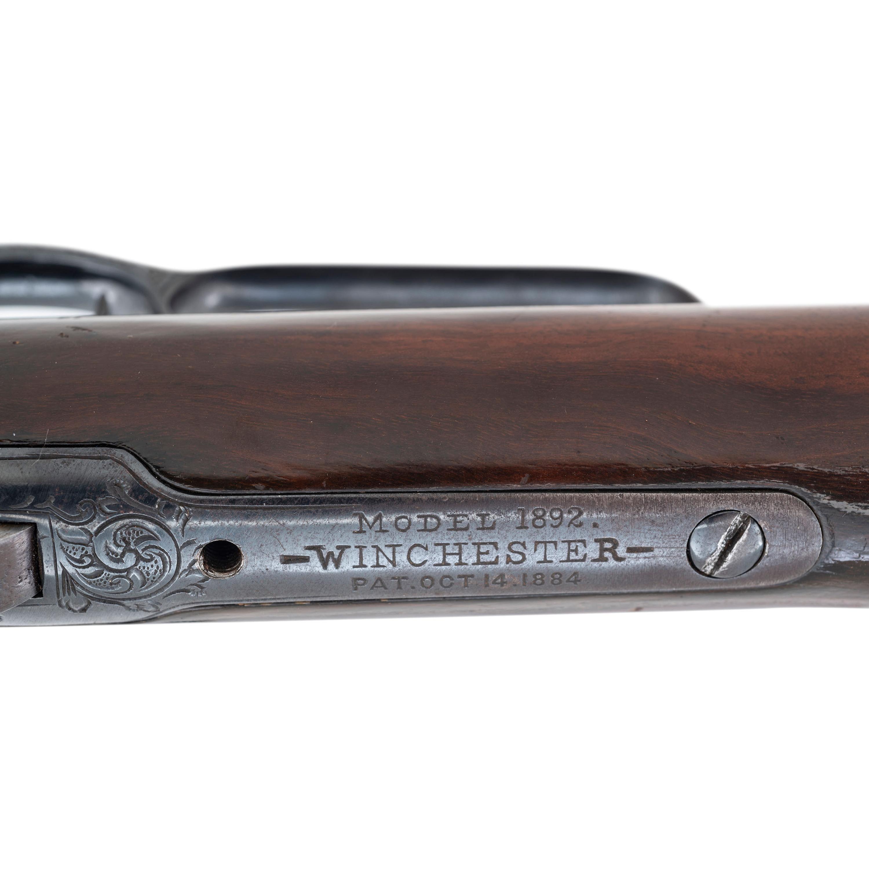 ** Aftermarket Engraved Winchester Model 1892 Rifle