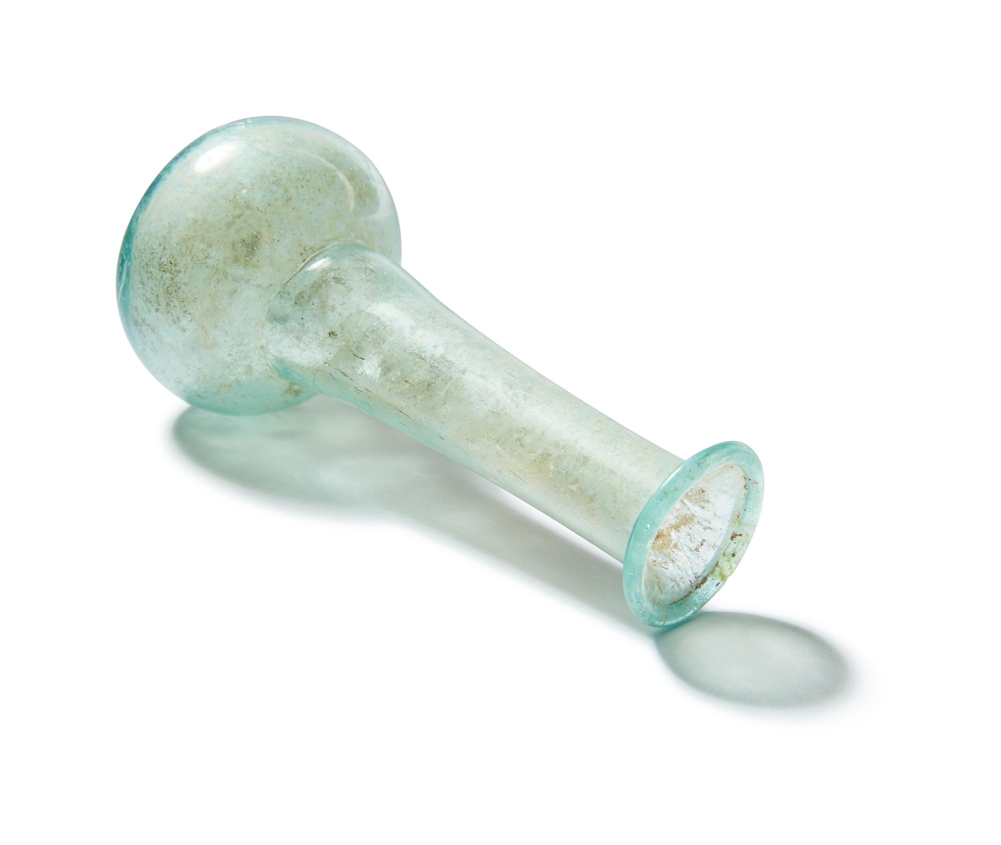 A Roman Glass Unguentarium